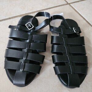 Black girl sandals